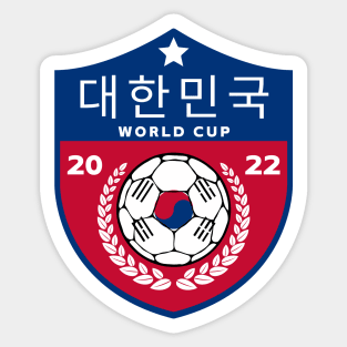 South Korea World Cup Sticker